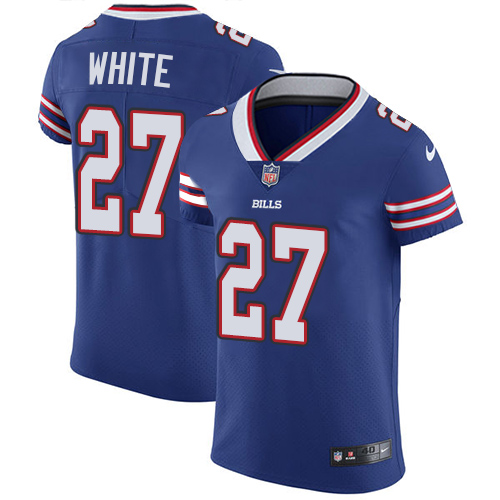 Nike Bills #27 Tre'Davious White Royal Blue Team Color Men's Stitched NFL Vapor Untouchable Elite Jersey - Click Image to Close